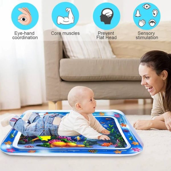 Kids Inflatable Water Play Mat for Babies - Image 3